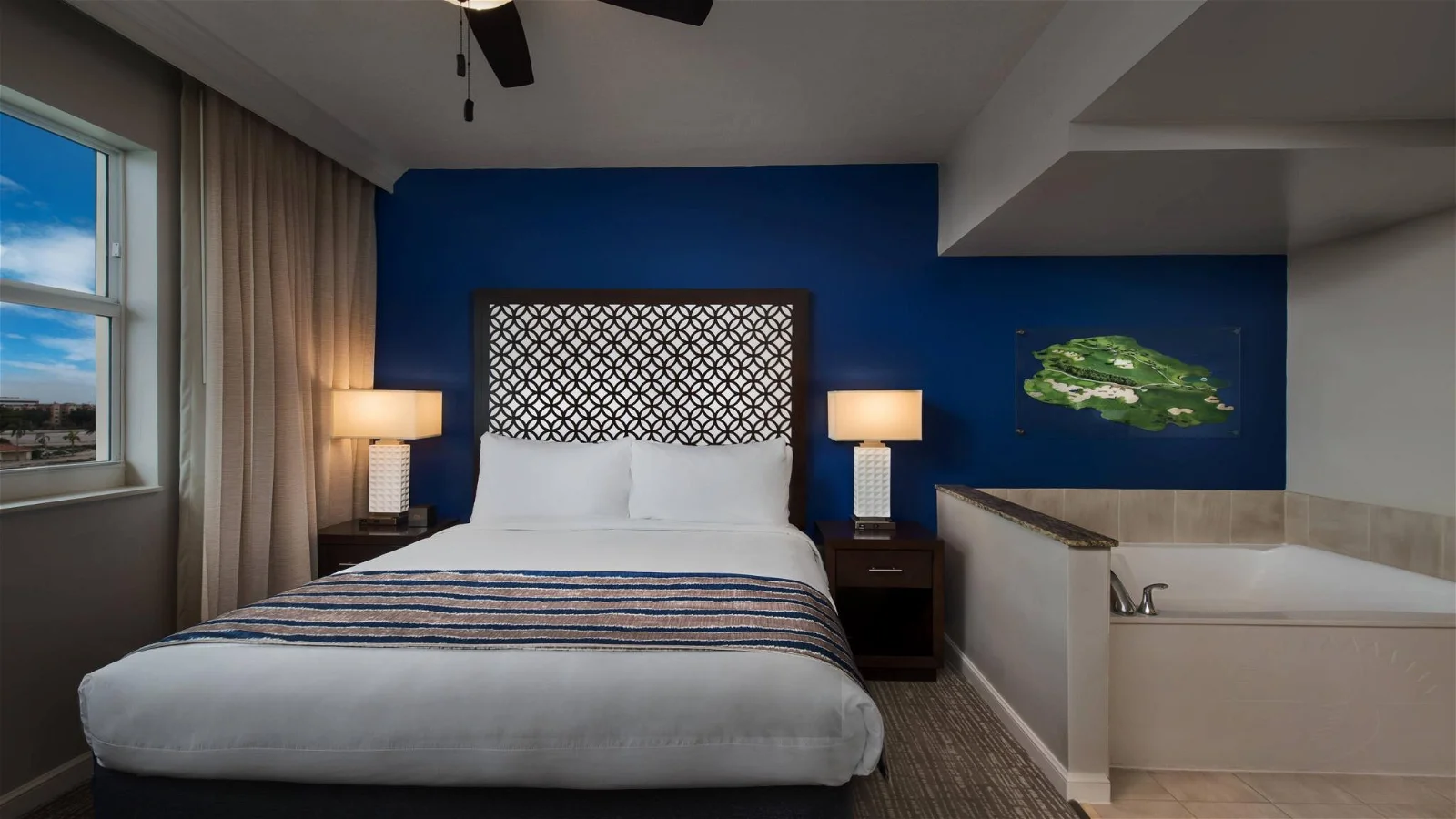 Master Bedroom With Oversized Soaking Tub