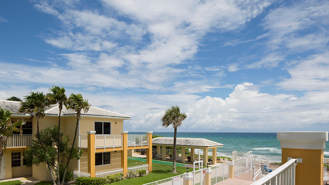 Gulfstream Manor exterior and ocean views