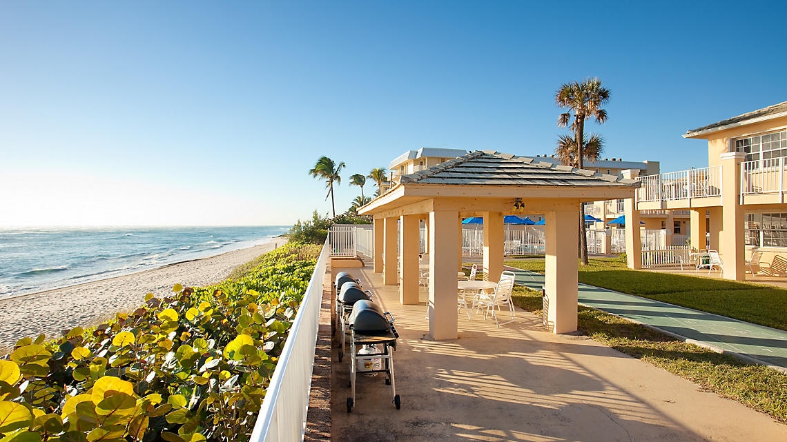 Grill station and gazebo