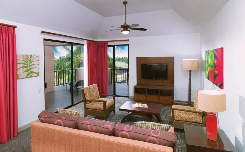 HGV Club At Waikoloa Beach Resort Living Room