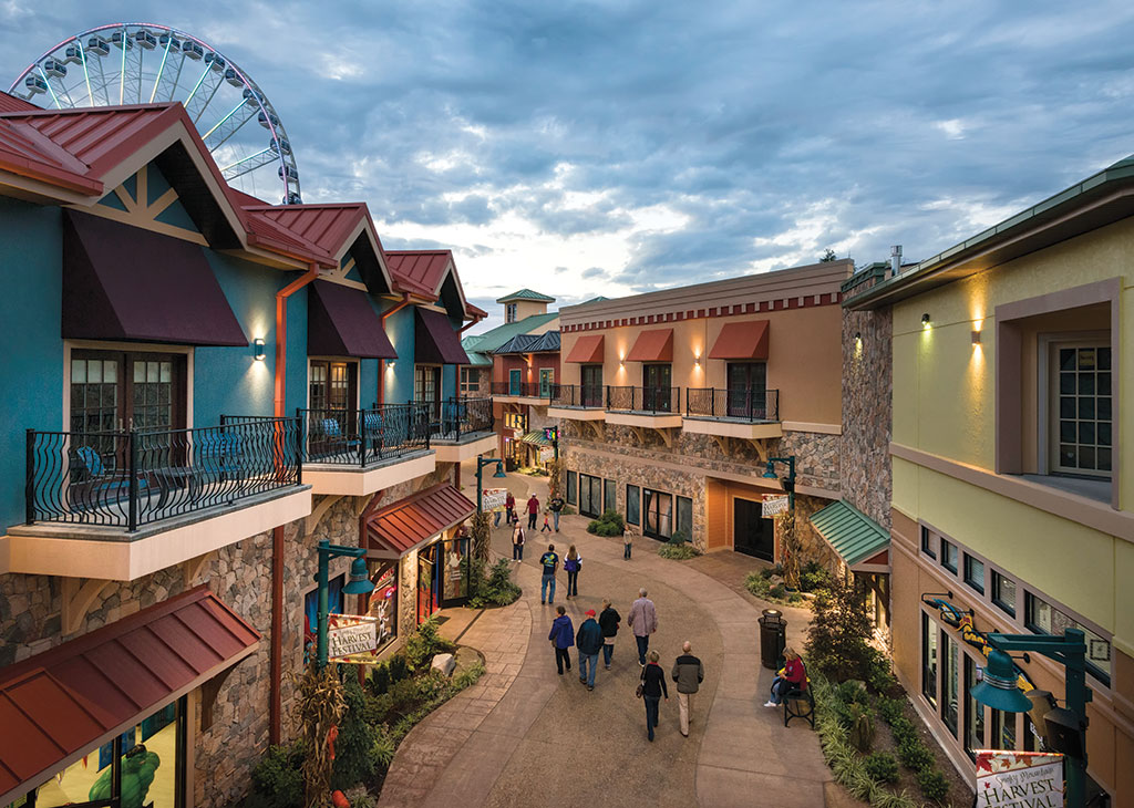 Street with Shops