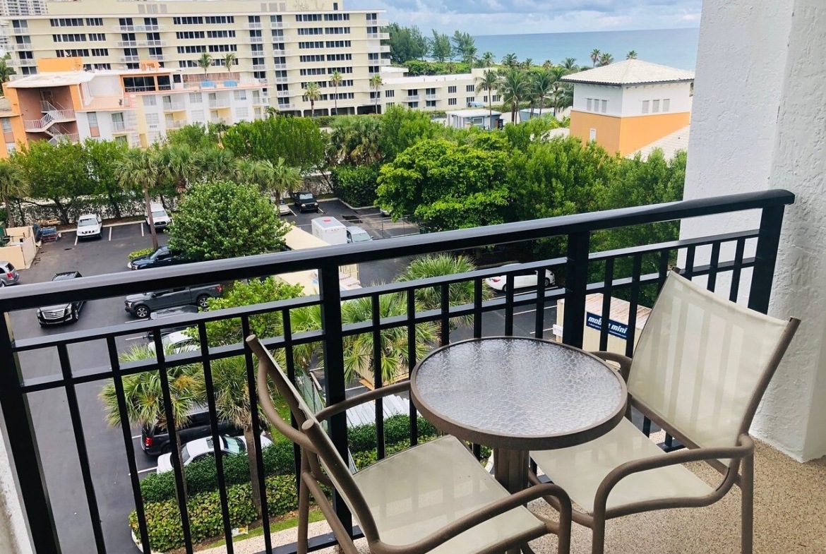 Balcony with View