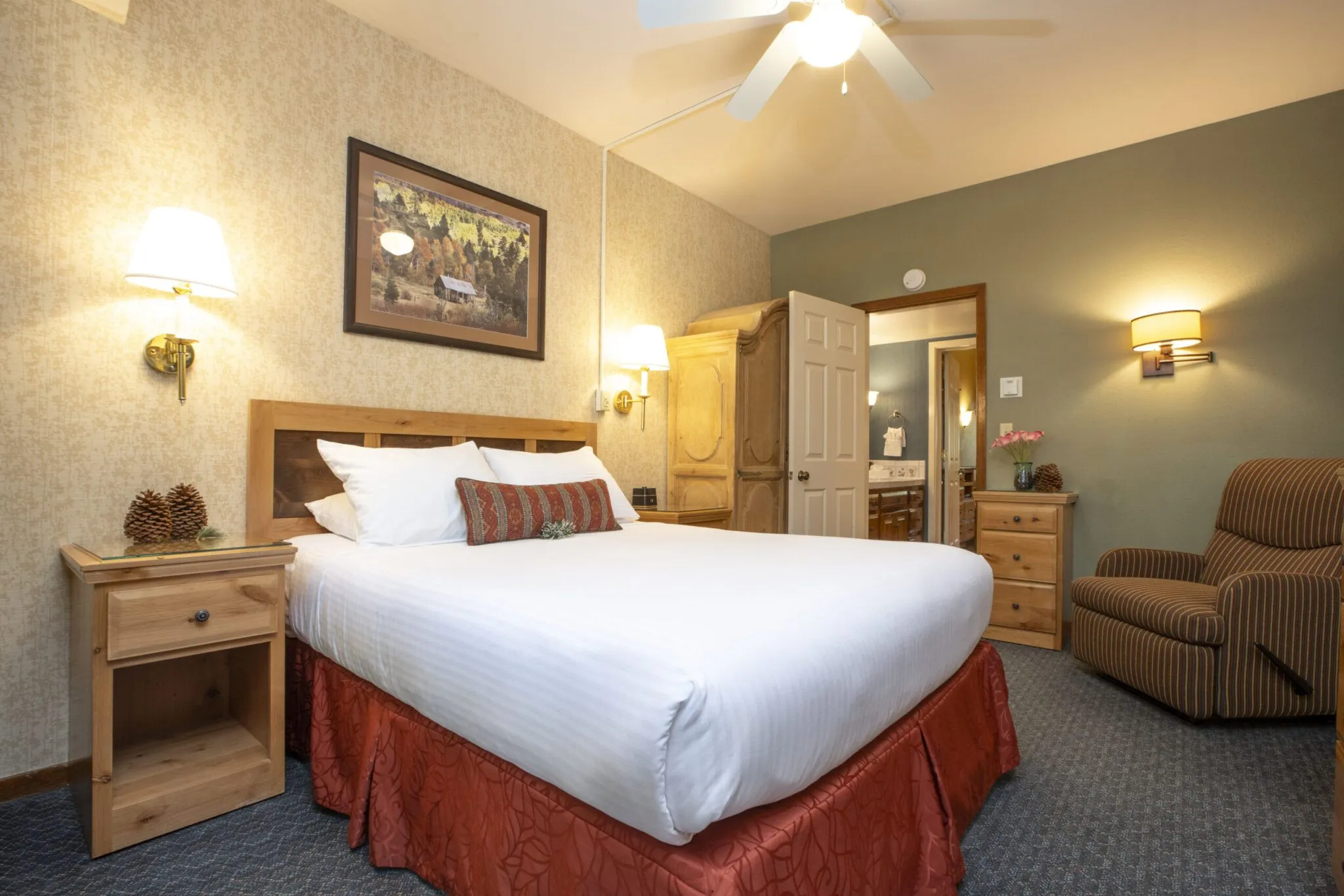 Olympic Village Inn Bedroom