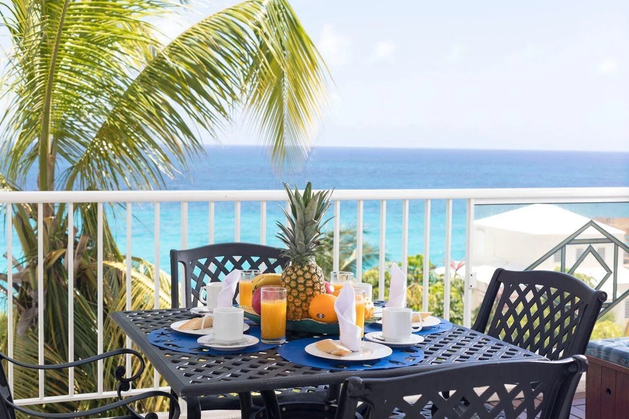 Breakfast on Resort Patio breakfast on patio
