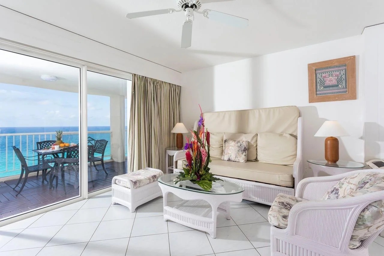 Sapphire Beach Club and Resort Suite Living Area sapphire beach club and resort living area