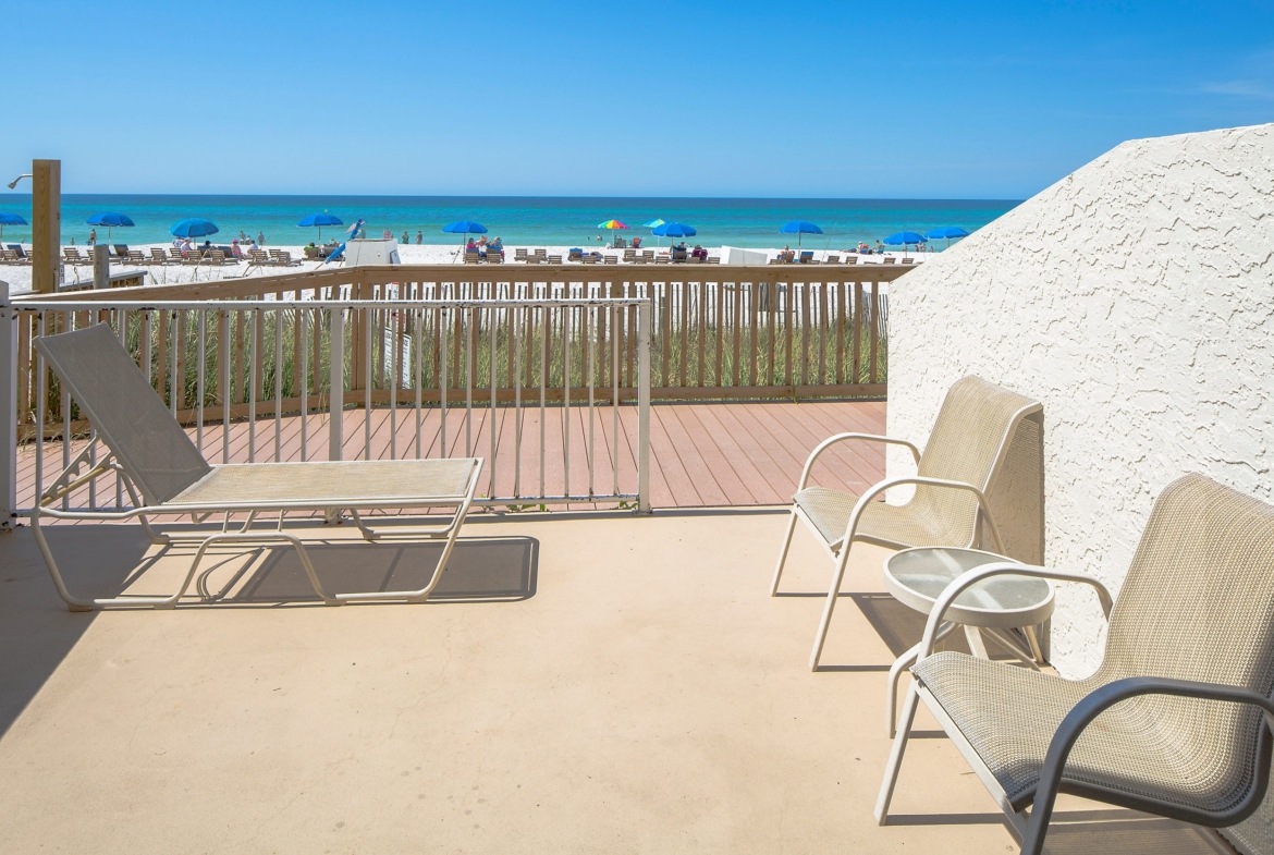 Patio with View