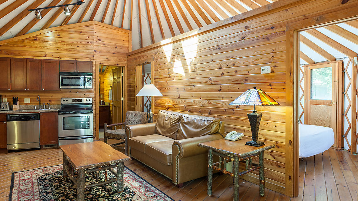 shenandoah crossing yurt