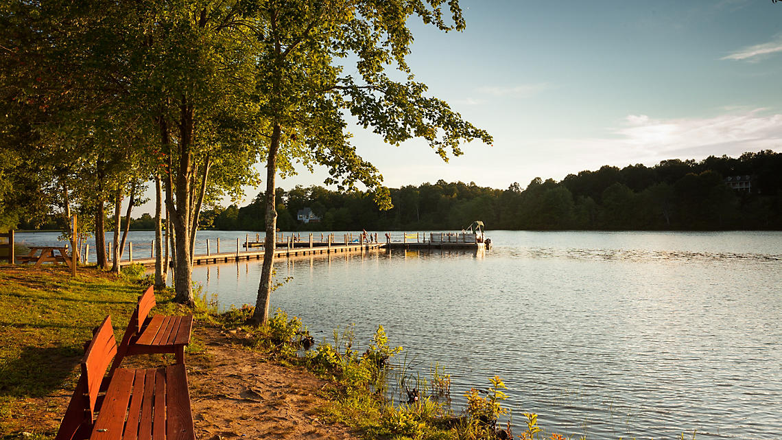 Dock and Lake View