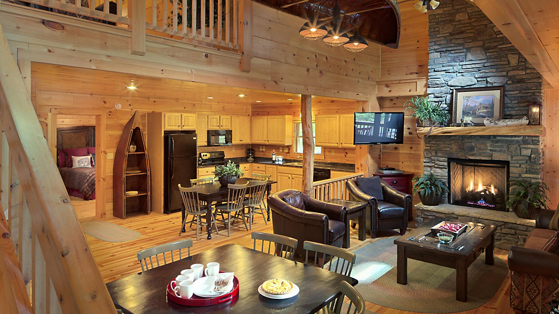 Blue Ridge Village loft interior