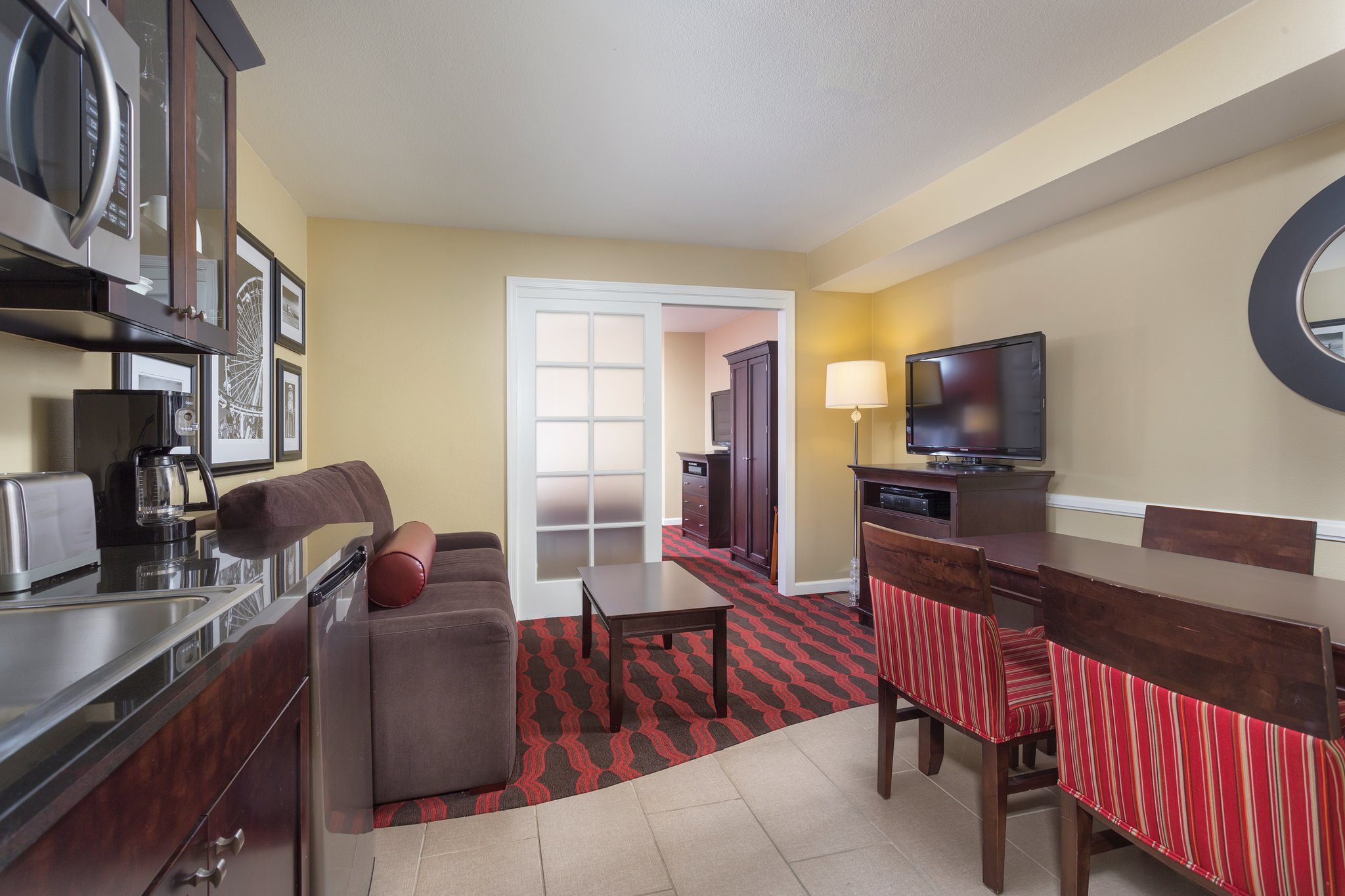 Peacock Suites Outside Living Room