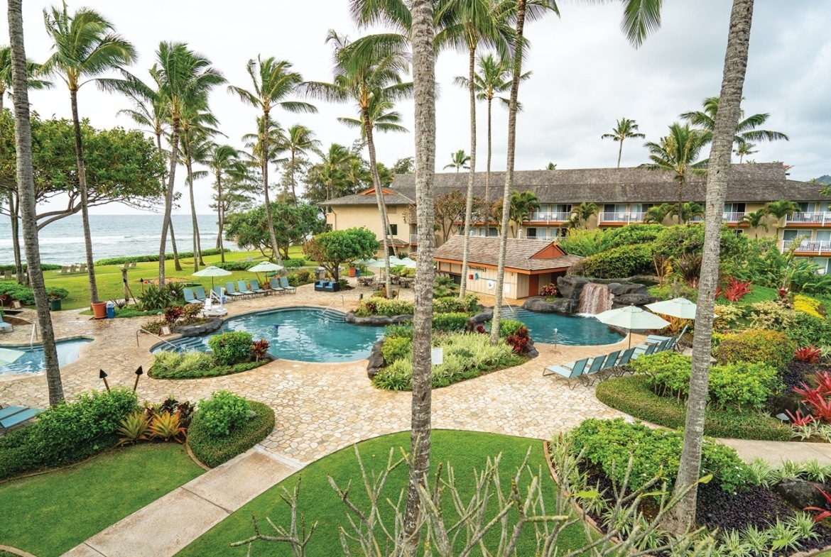 shell vacations club kauai coast resort at the beachboy landscape