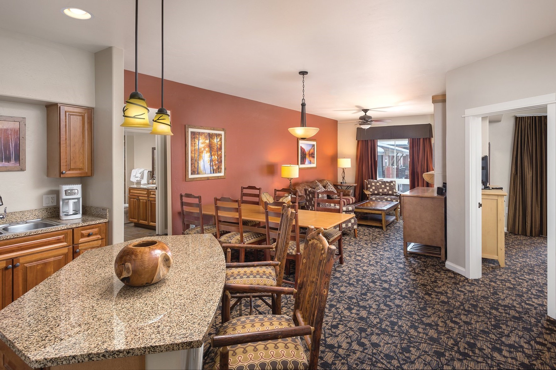 Kitchen and Dining Area