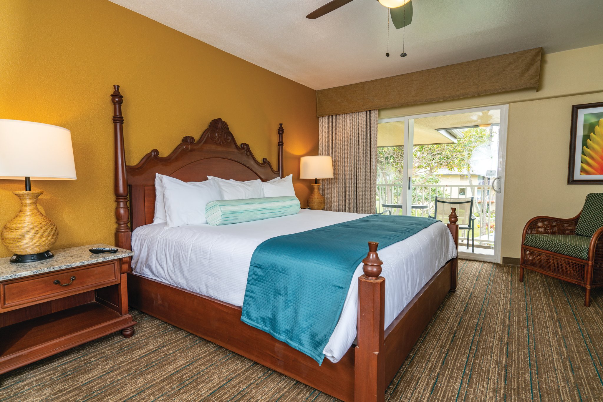 shell vacations club kauai coast resort at the beachboy master bedroom