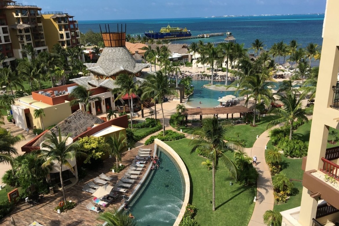Balcony View With Pool
