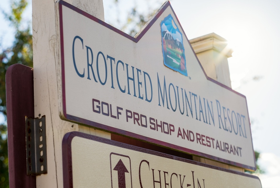 Crotched Mountain Resort sign
