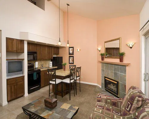 living and kitchen