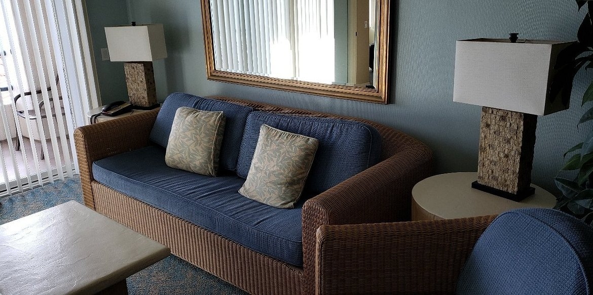 Tamarack Beach Resort Living Area