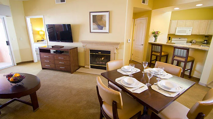 living and dining