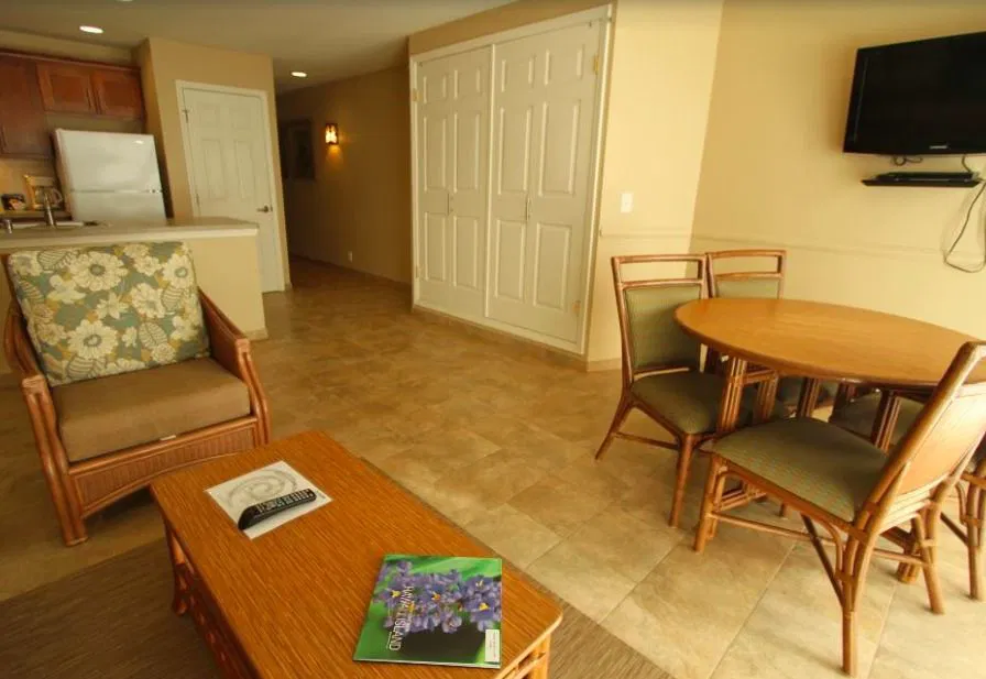 Sea Village Living and Dining Area