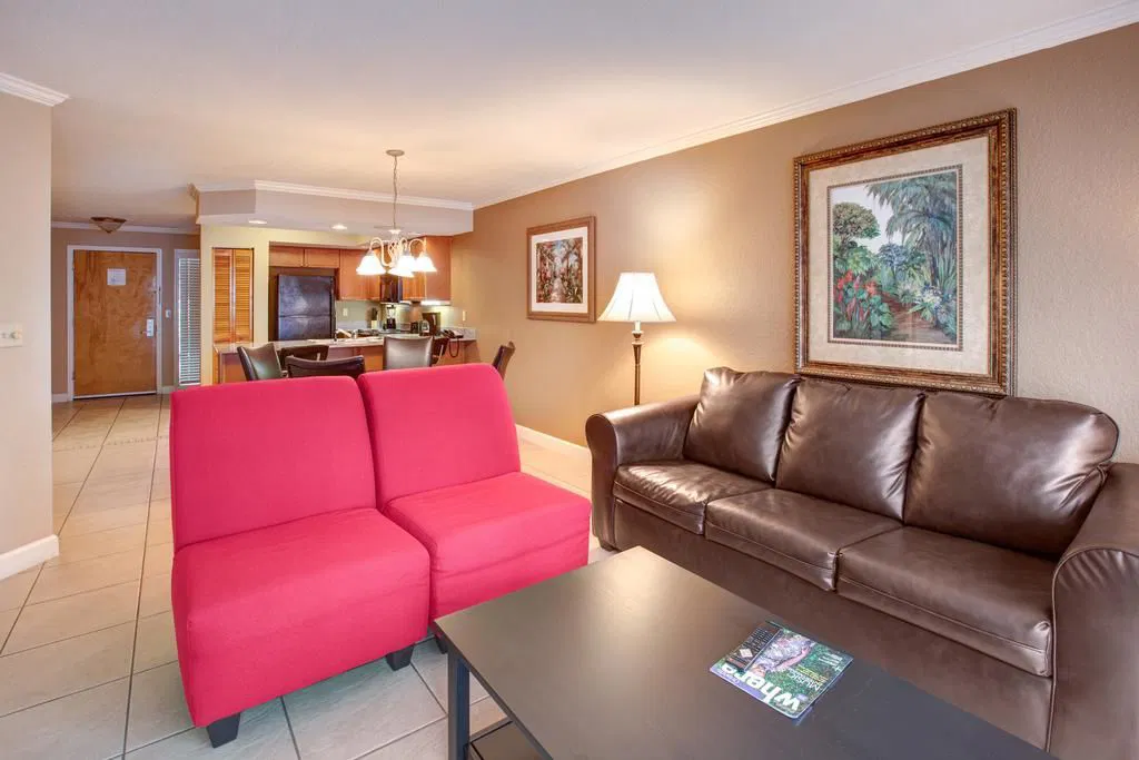 Legacy Vacation Club At Lake Buena Vista. living room