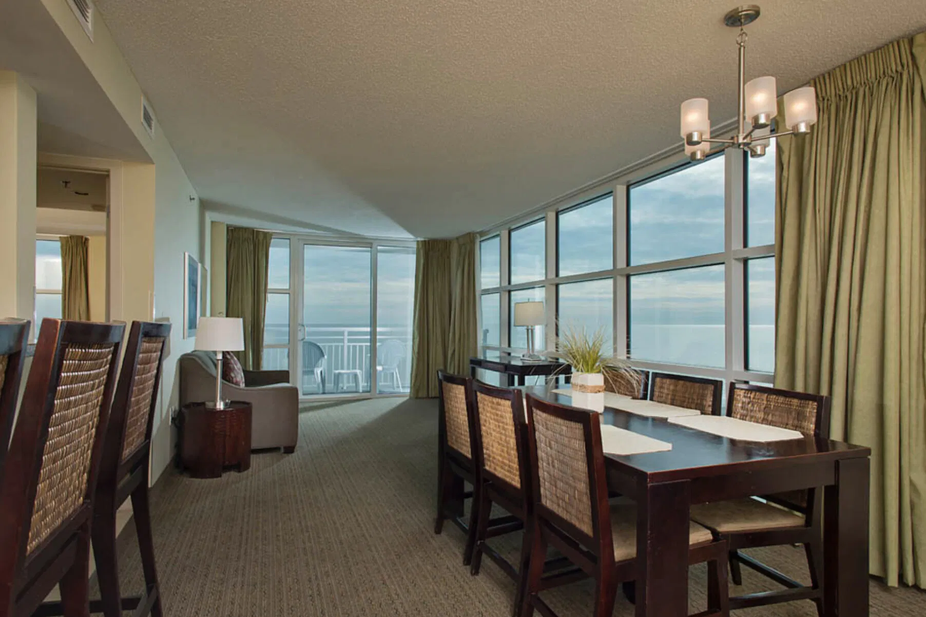 Seaside Resort Dining Area