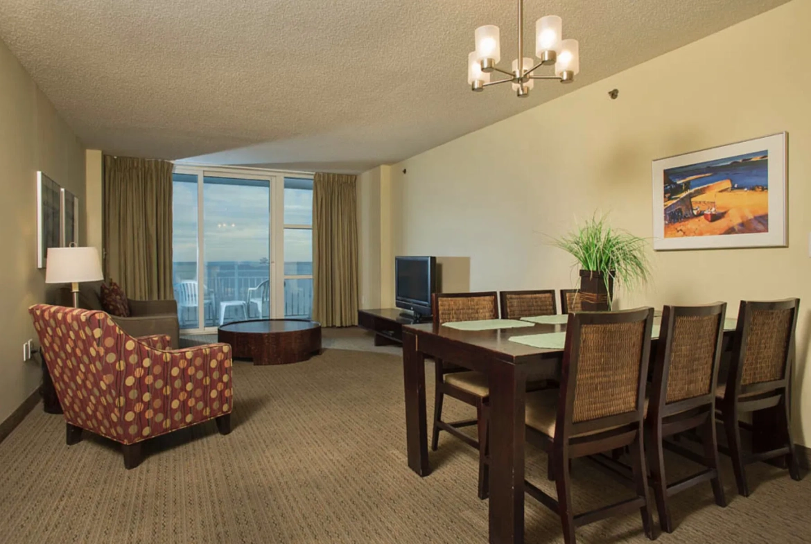 Seaside Resort Living Area