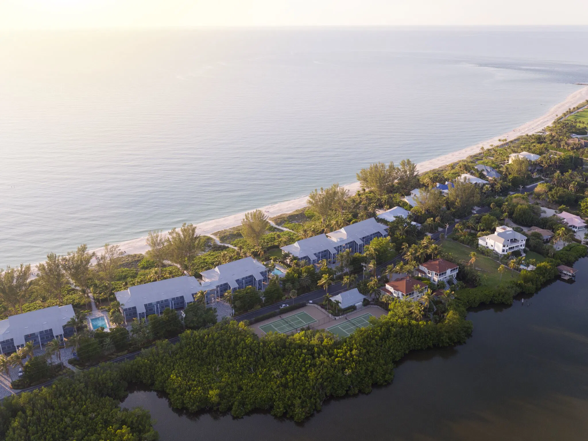 Plantation Beach Club At Indian River Aerial