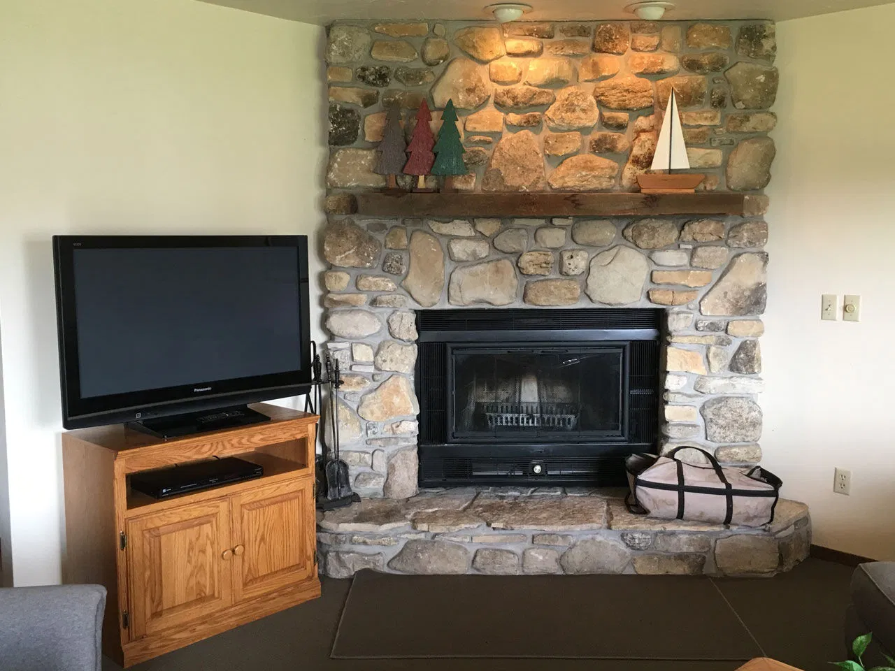 The Rushes Fireplace