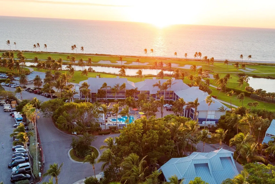 South Seas Club at South Seas Island Resort Aerial