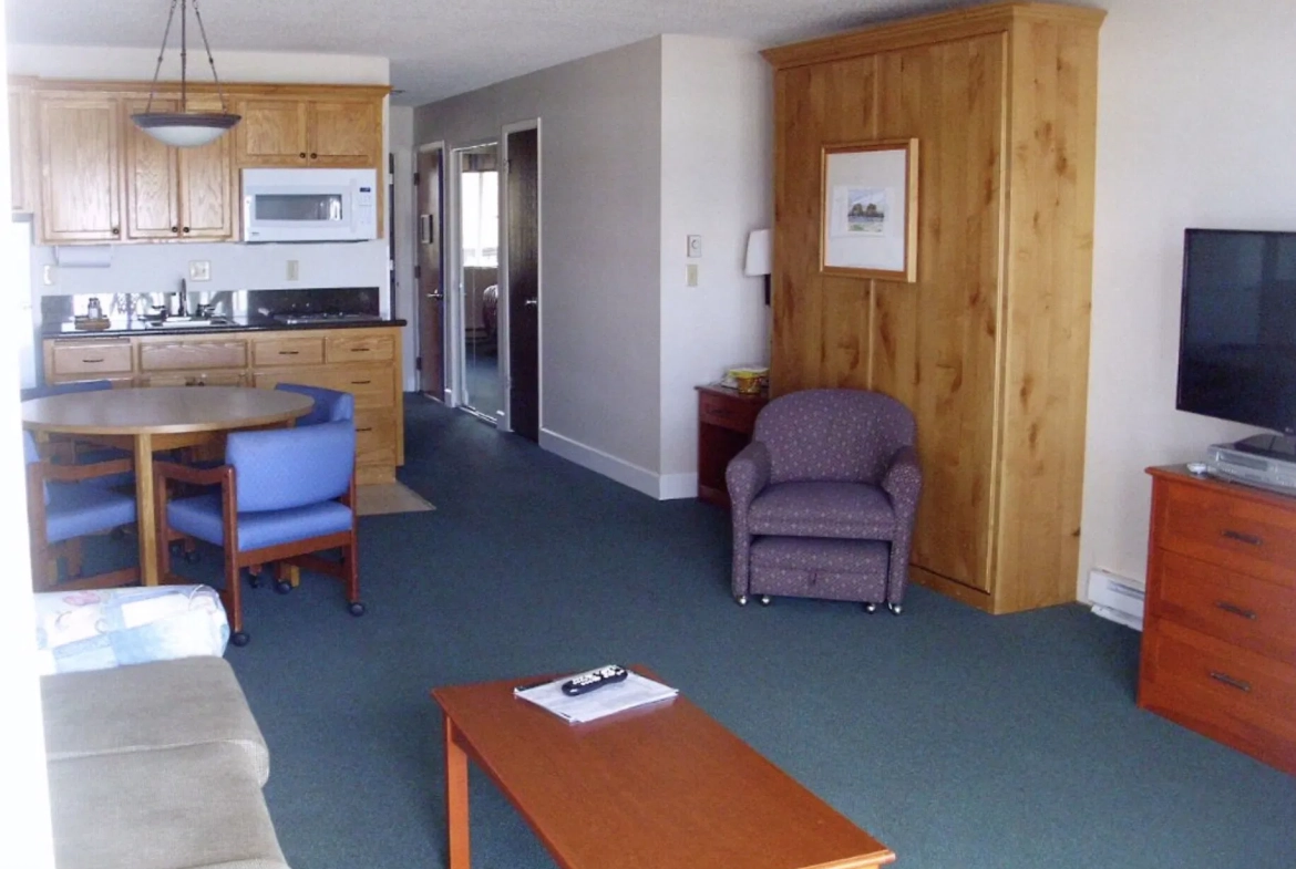 Rockaway Beach Resort Living Area 2