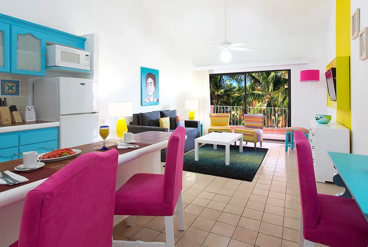 Villa Del Palmar Vallarta Living Area