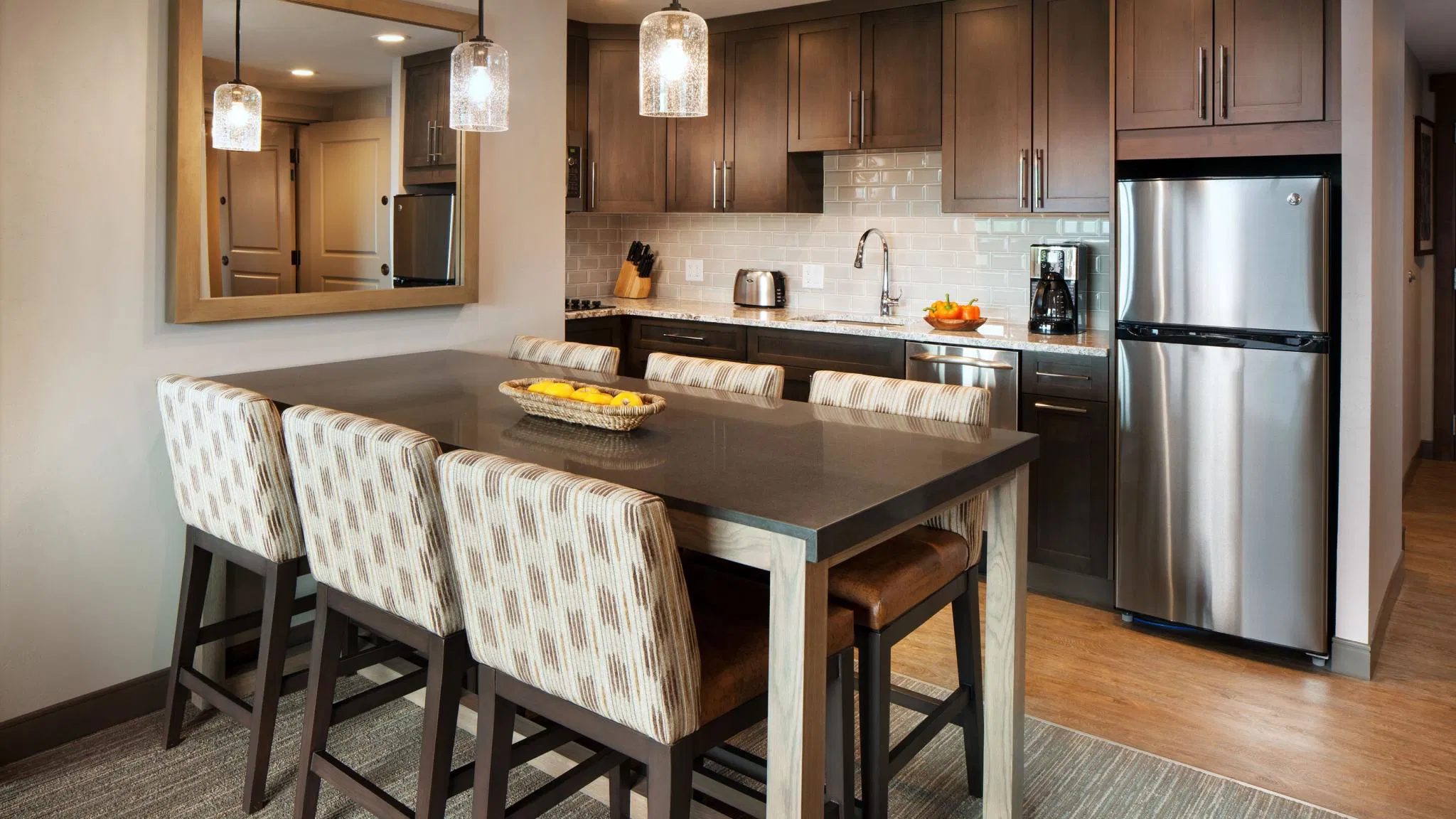 Kitchen and Dining Area