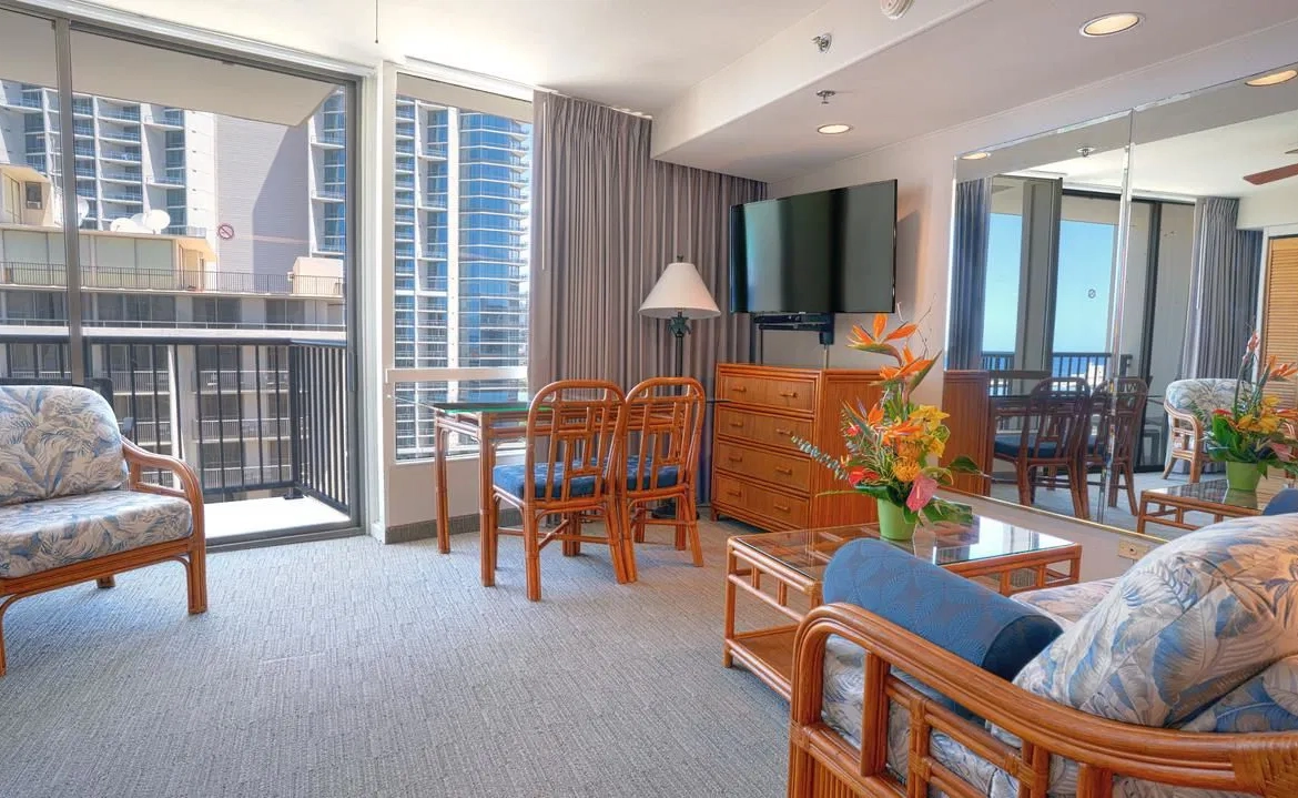Imperial Hawaii Vacation Club living room 2