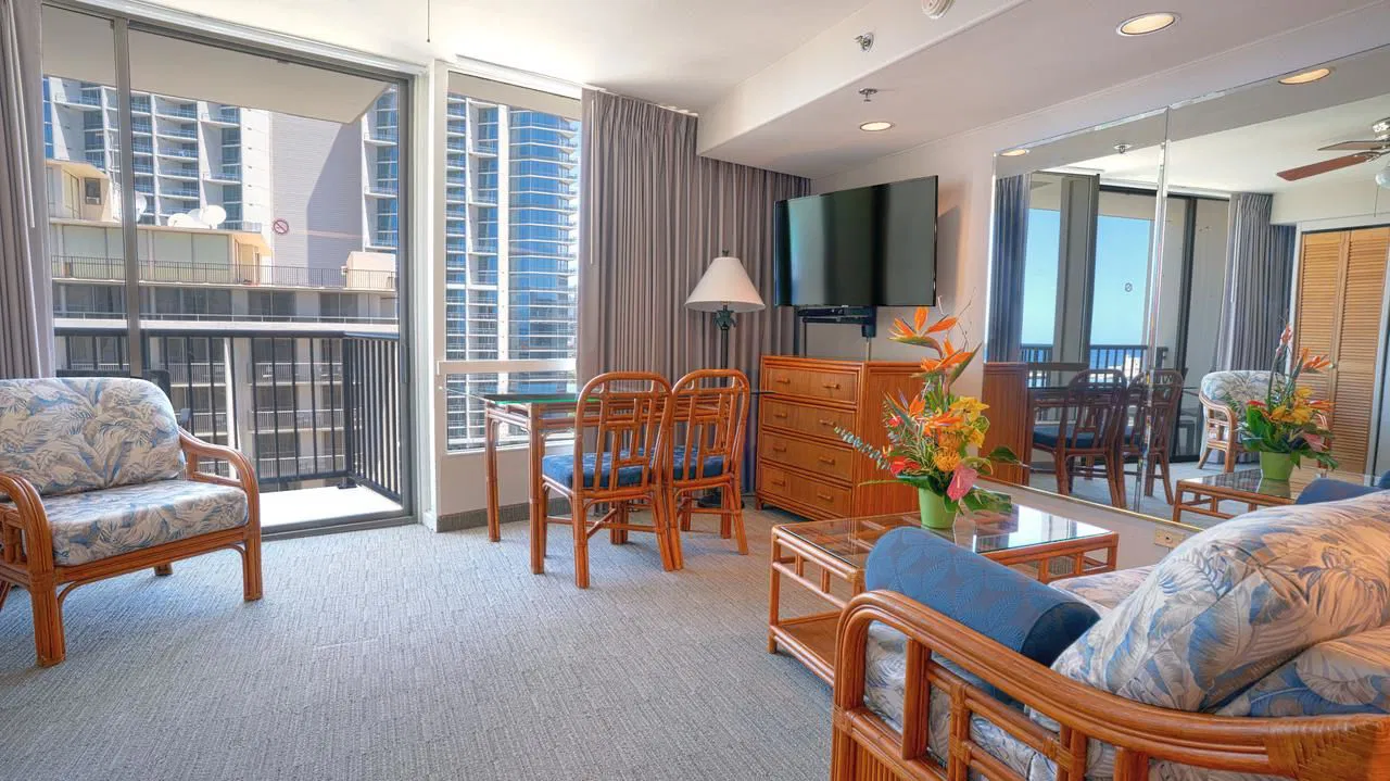 Imperial Hawaii Vacation Club living room 2
