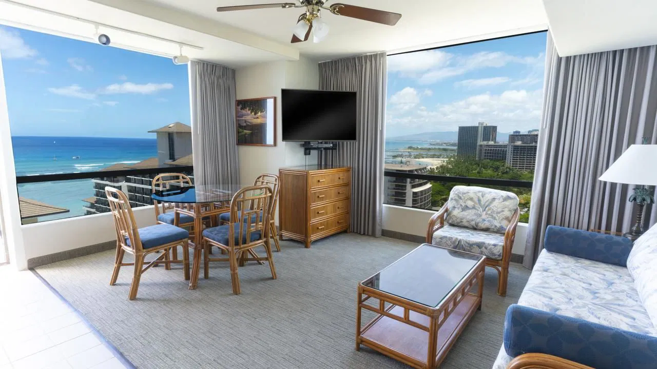 Imperial Hawaii Vacation Club living room