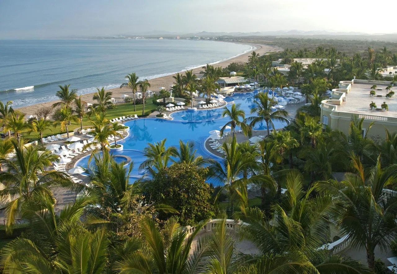 Pueblo Bonito Resort At Emerald Bay Pool Aerial