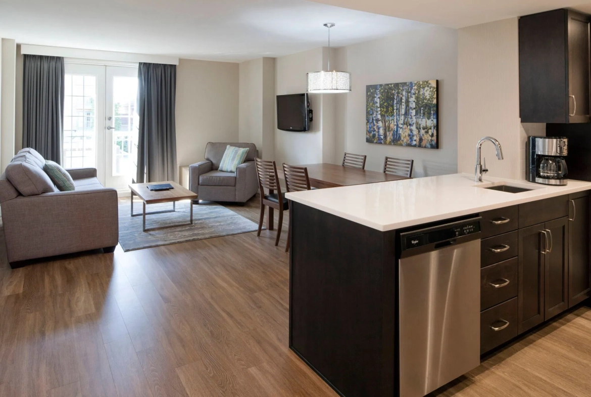 Grand Okanagan Resort kitchen