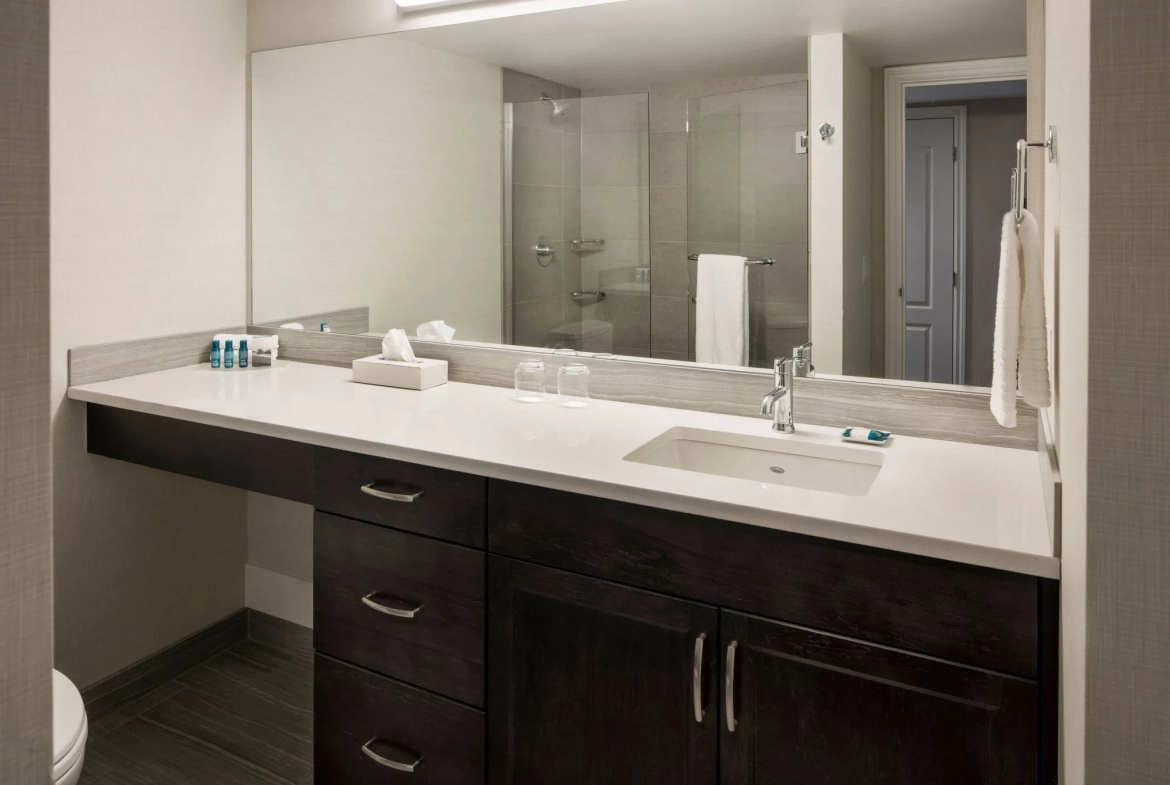 bathroom area