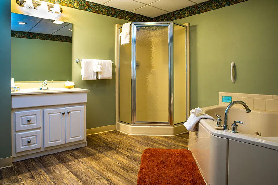 Lake Placid Club Lodges bathroom