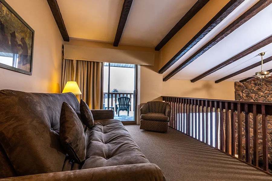 Lake Placid Club Lodges living center