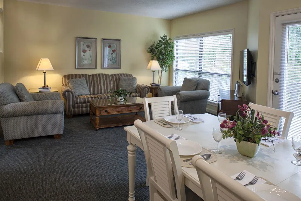 Spinnaker Flexible Ownership Program: Southwind Villas Living Area