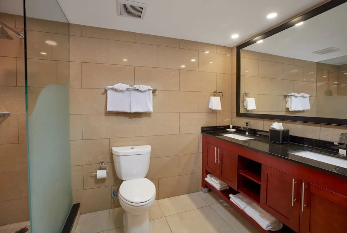 bathroom area