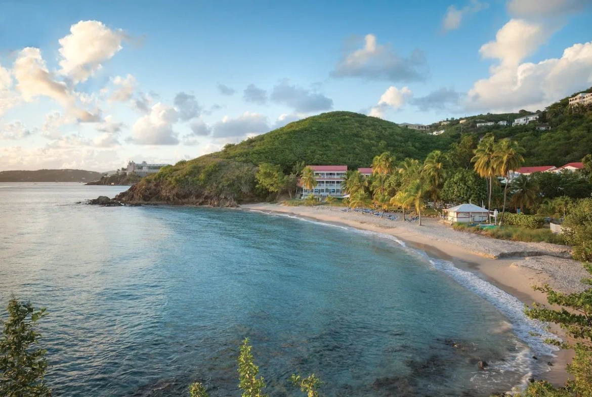 Limetree Beach Resort by Club Wyndham beach