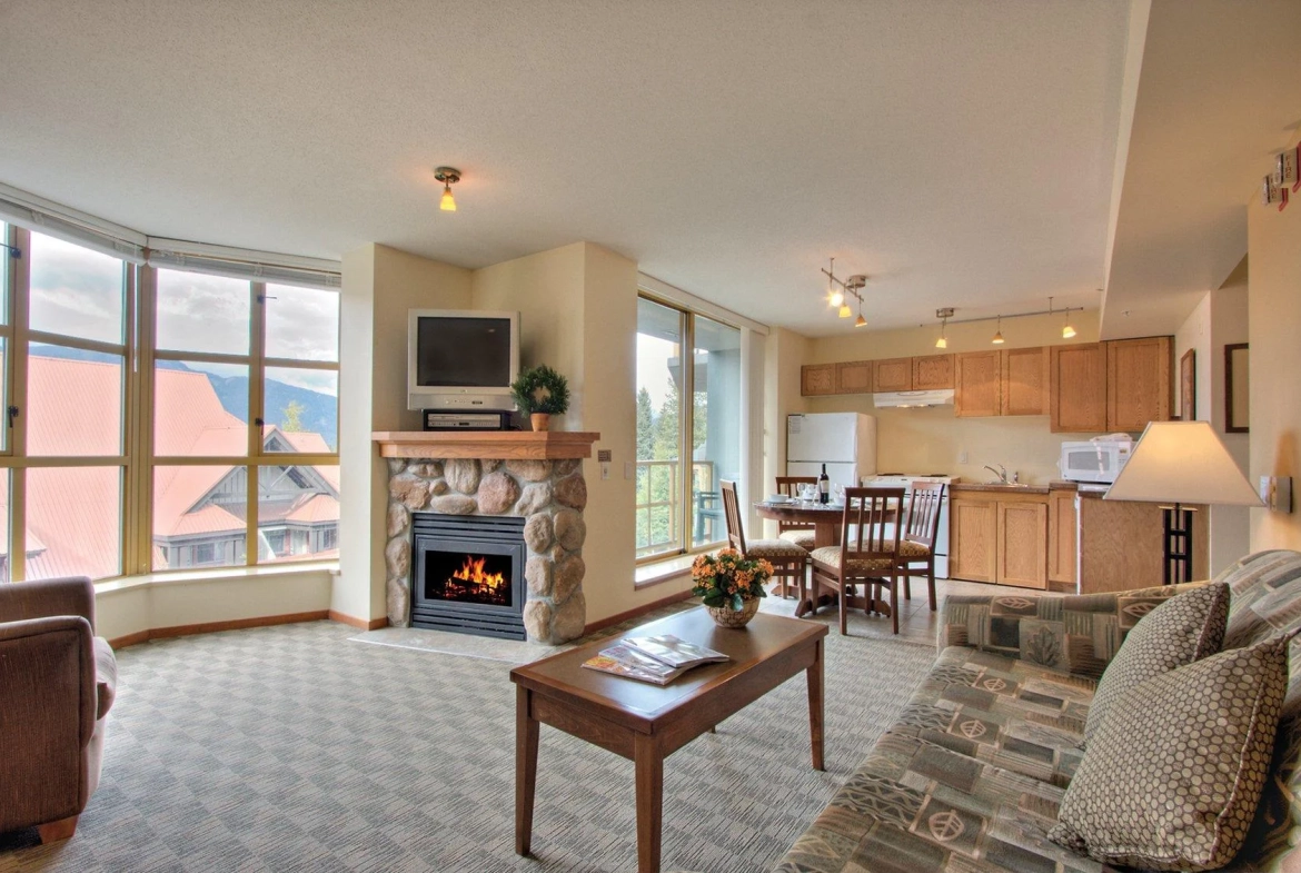 WorldMark Whistler Sundance Living Area