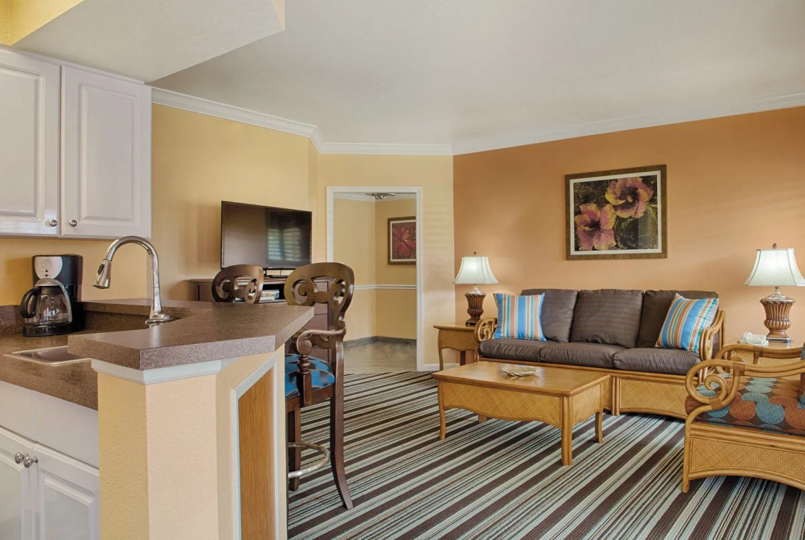 Kingstown Reef At Crowne Plaza Resort living room