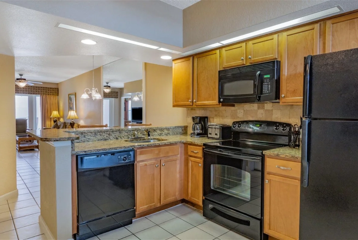 Vacation Villas At FantasyWorld II Kitchen