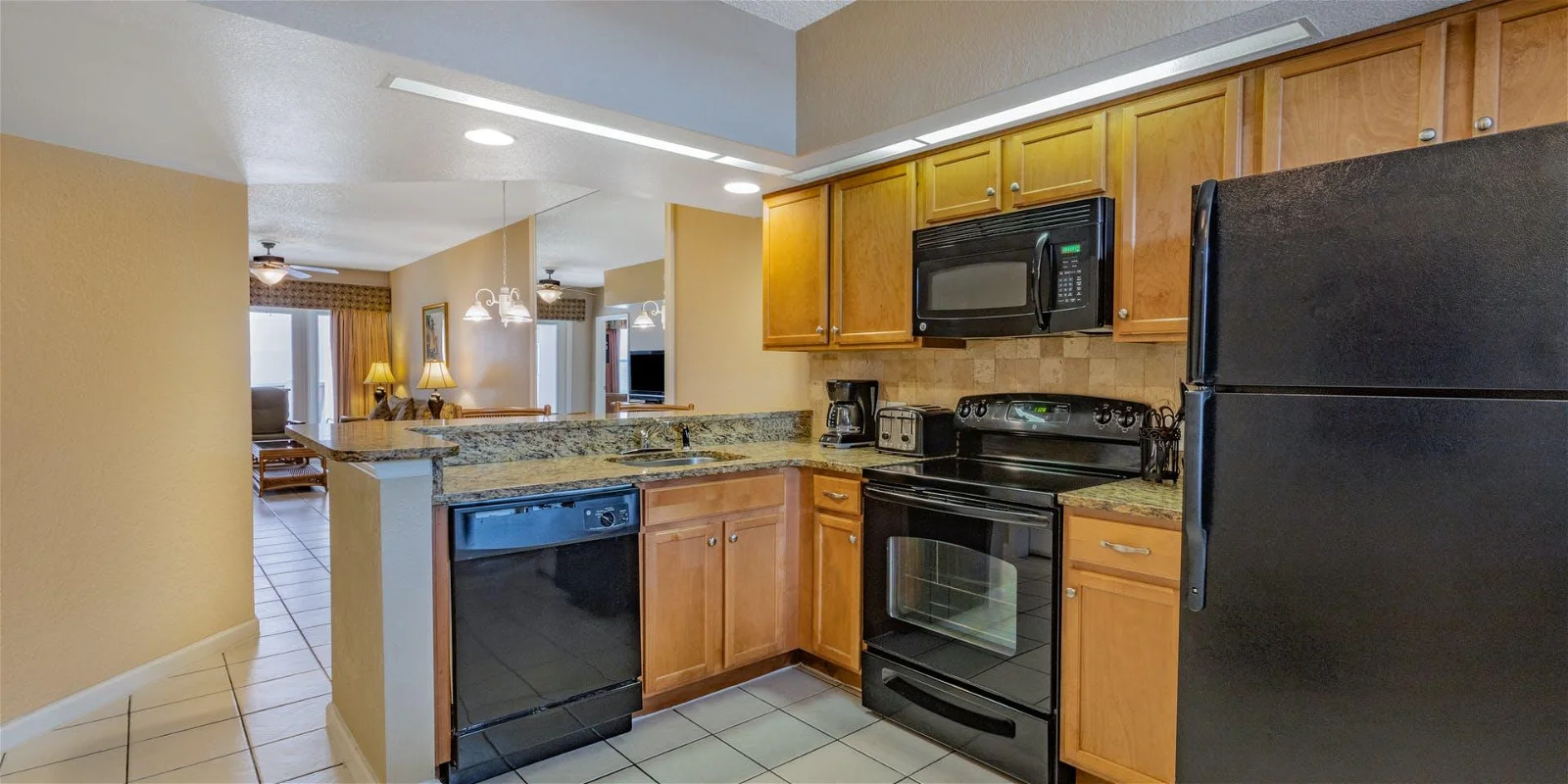 Vacation Villas At FantasyWorld II Kitchen