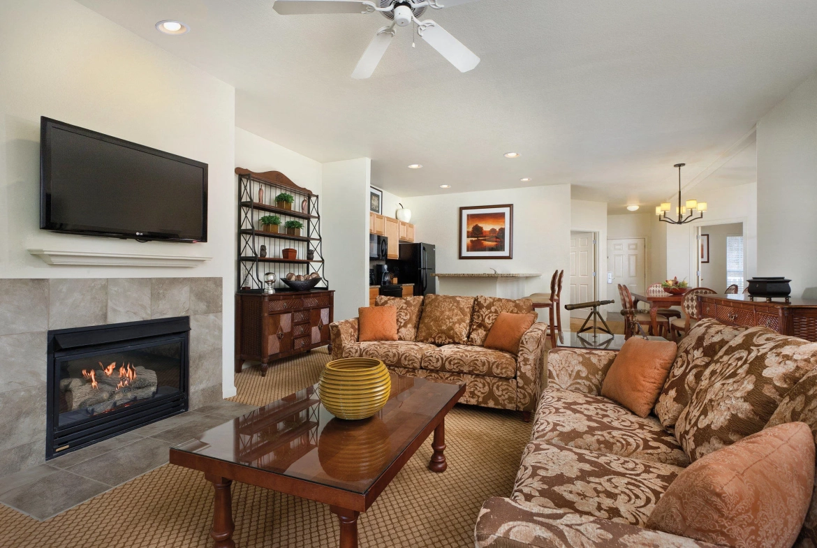 WorldMark Lake Of The Ozarks Living Area