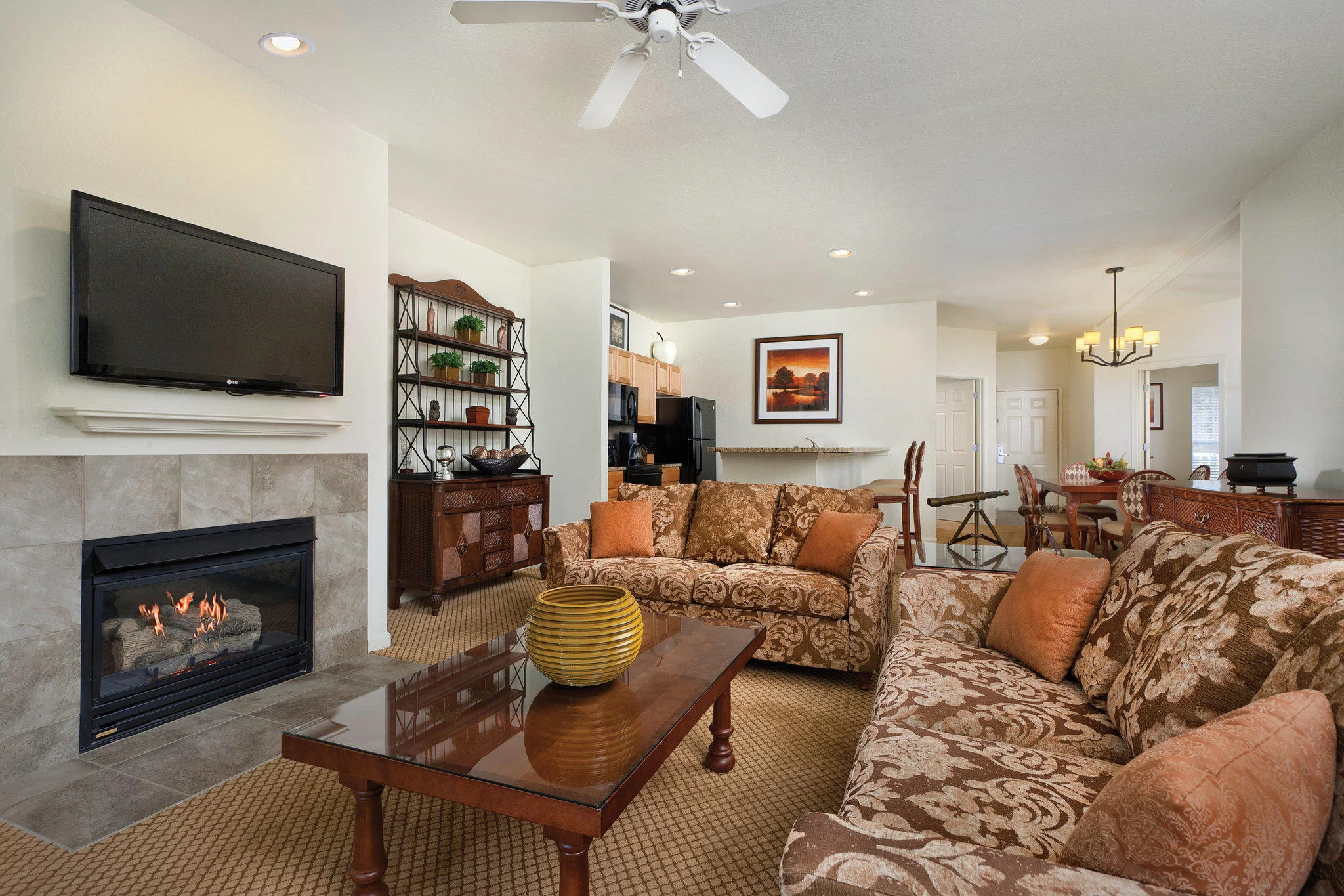 WorldMark Lake Of The Ozarks Living Area