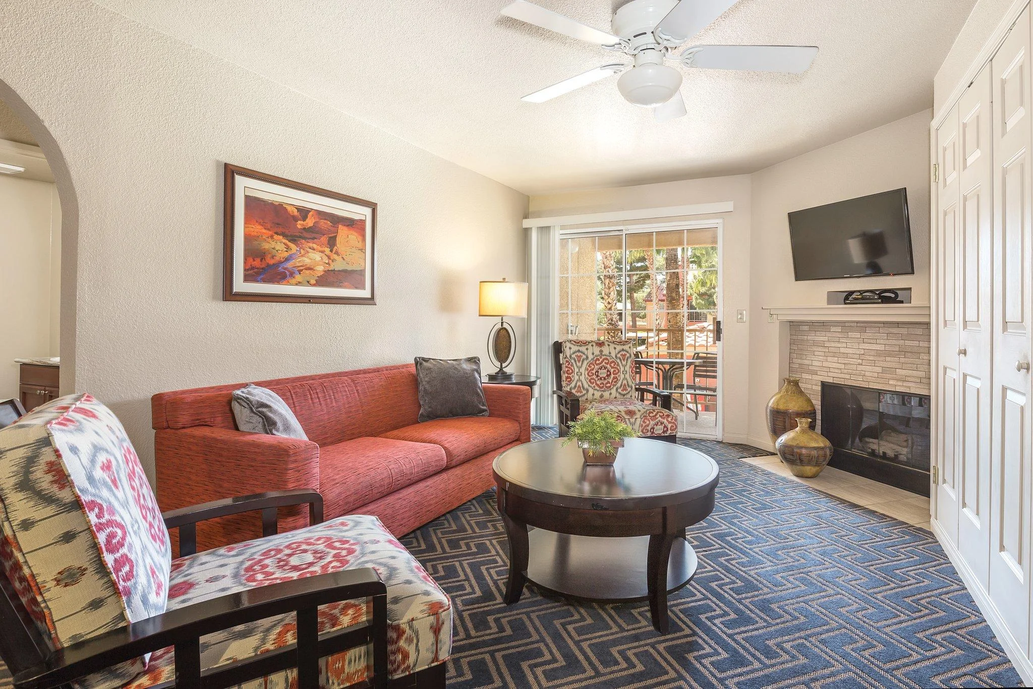 Worldmark Las Vegas on Spencer Street Living Area